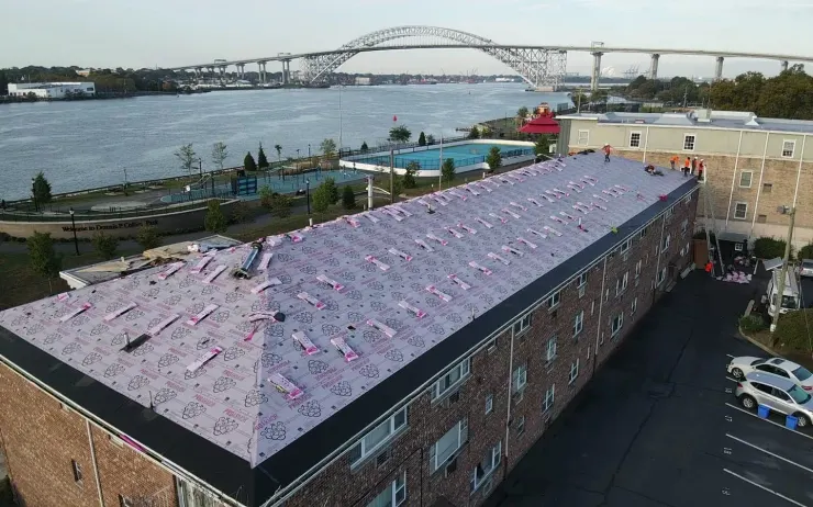 Commercial roofing in Morristown, NJ