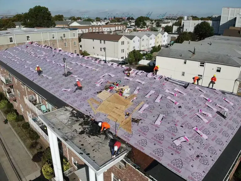 Commercial roofing in Fort Lee, NJ by Englewood Roof Repair, photo 3